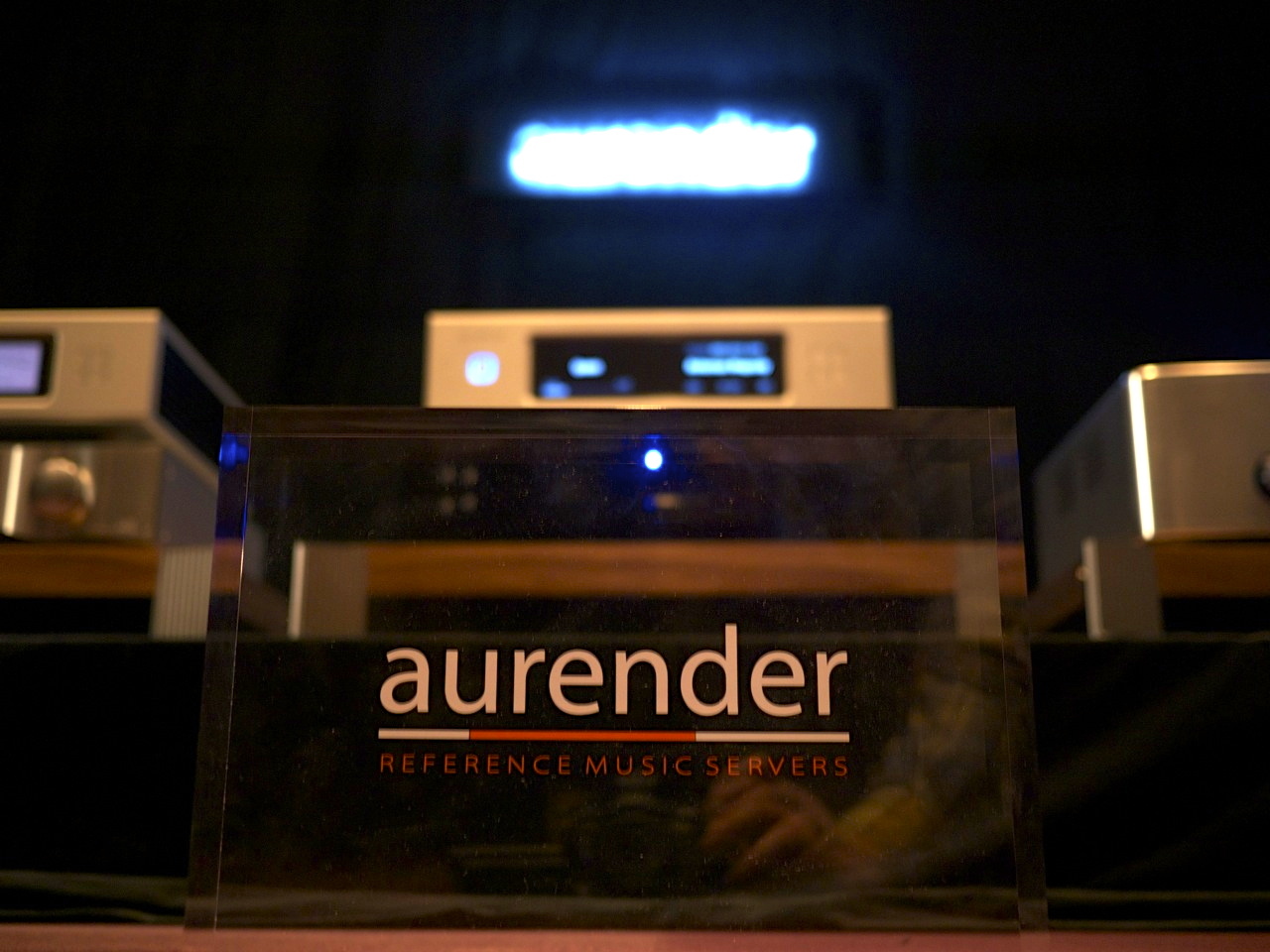 Aurender room at the Seoul International Audio Show