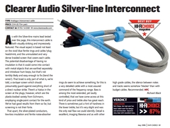 Clearer Audio Silverline HIFI Choice