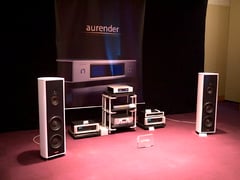 Aurender room at the Seoul International Audio Show