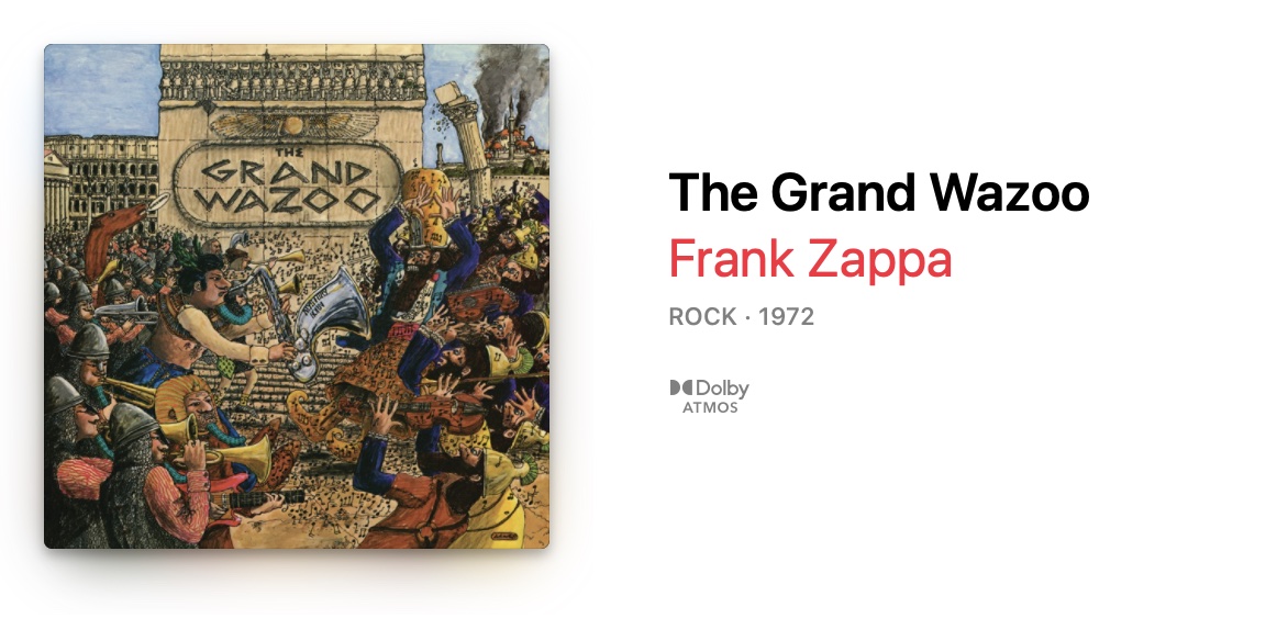 The Grand Wazoo - Frank Zappa