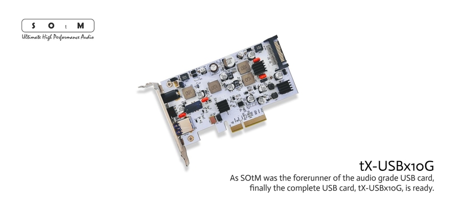 SOtM tX-USBx10G Chrismas Edition